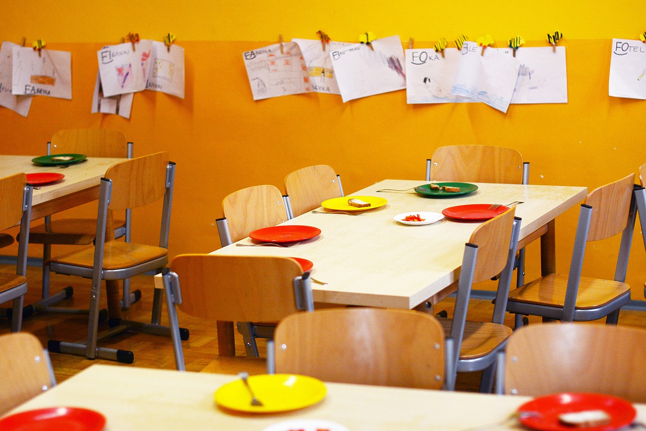 kindergarten, school, the main, yellow, the colors, science, game, meal, children, child, education, chairs, high chairs, tables, colorful, pictures, before, food, colour, school year, kindergarten, kindergarten, kindergarten, kindergarten, kindergarten